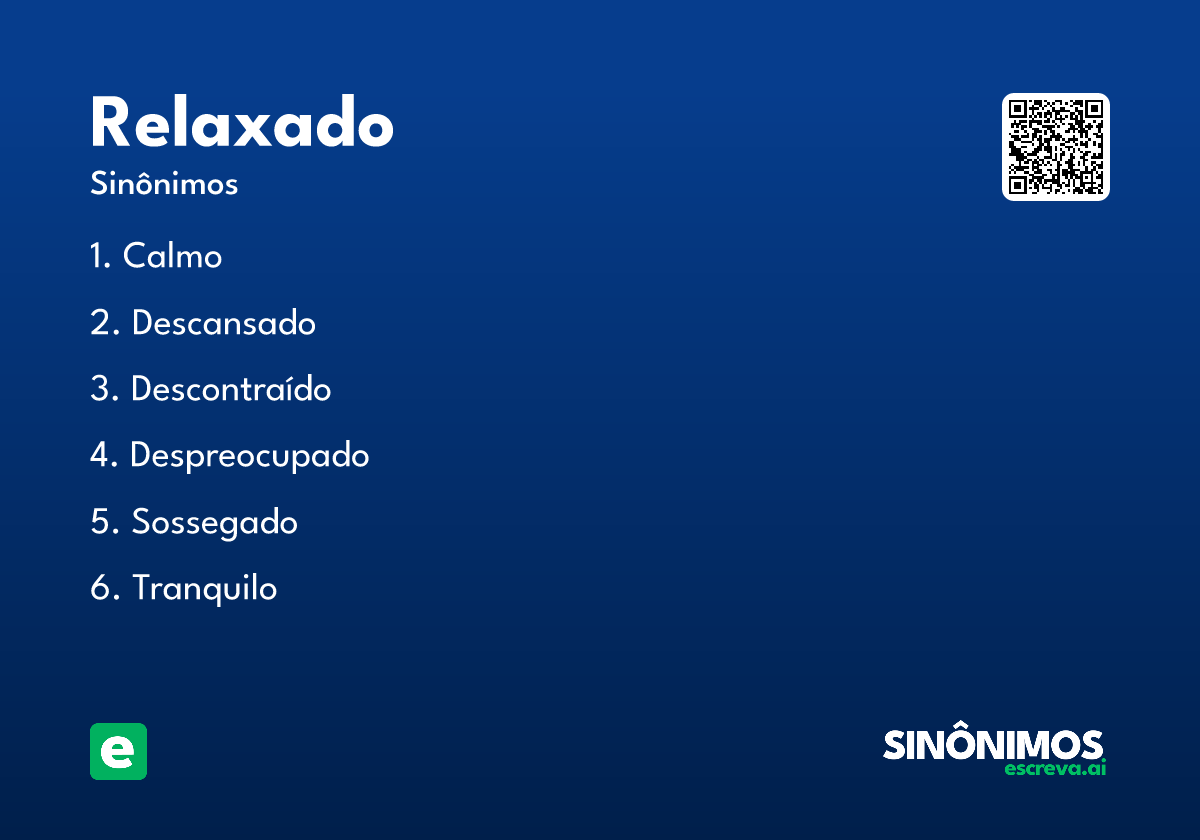 relaxado