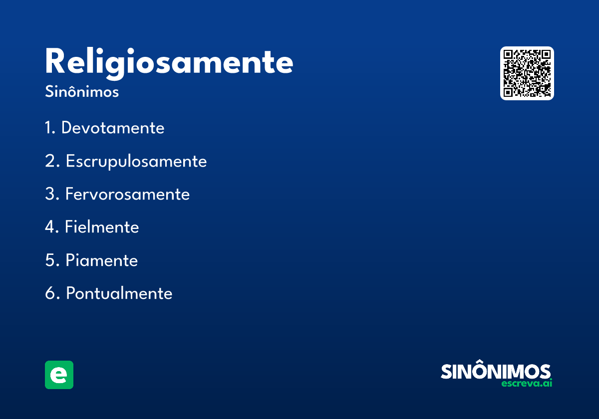 religiosamente