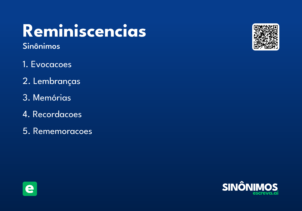 reminiscencias