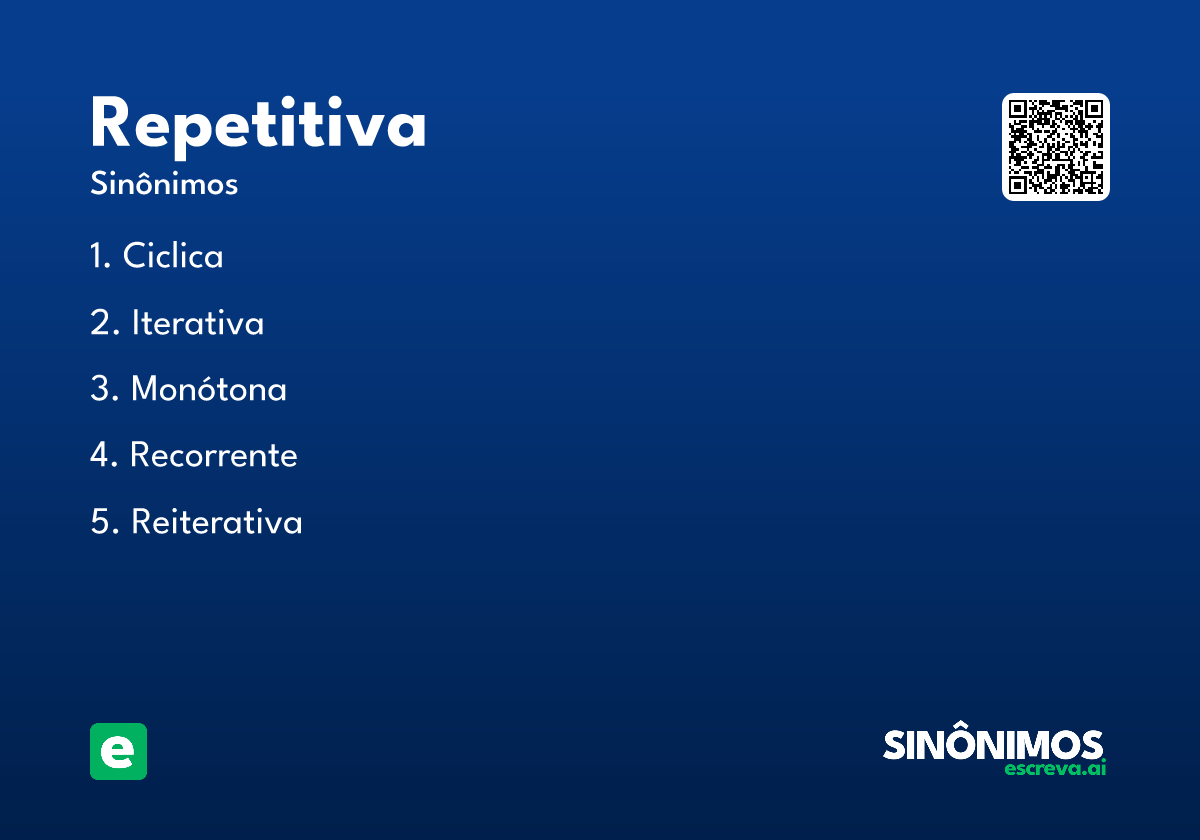 repetitiva