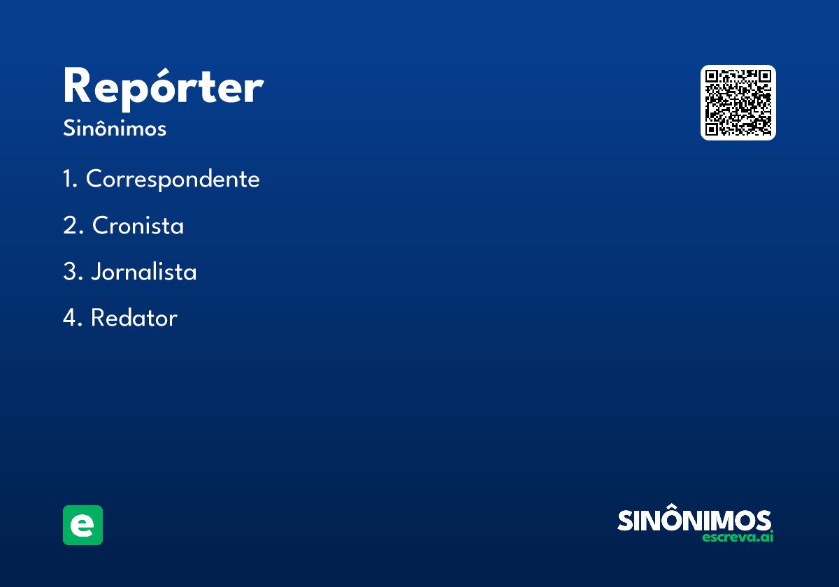 repórter