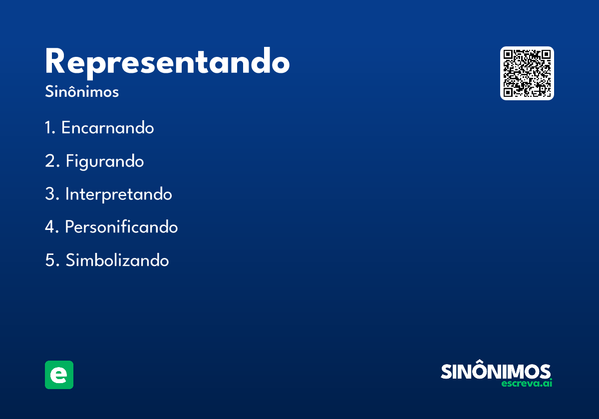representando