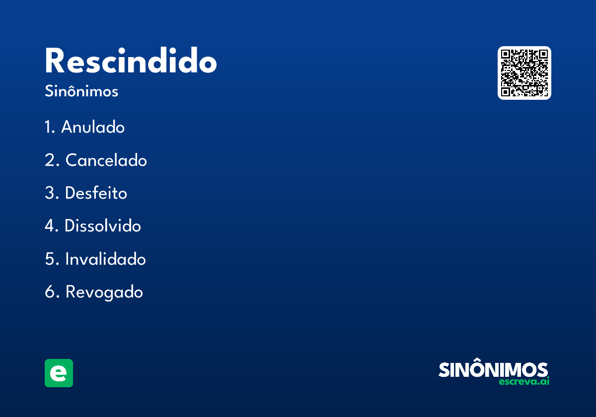 rescindido