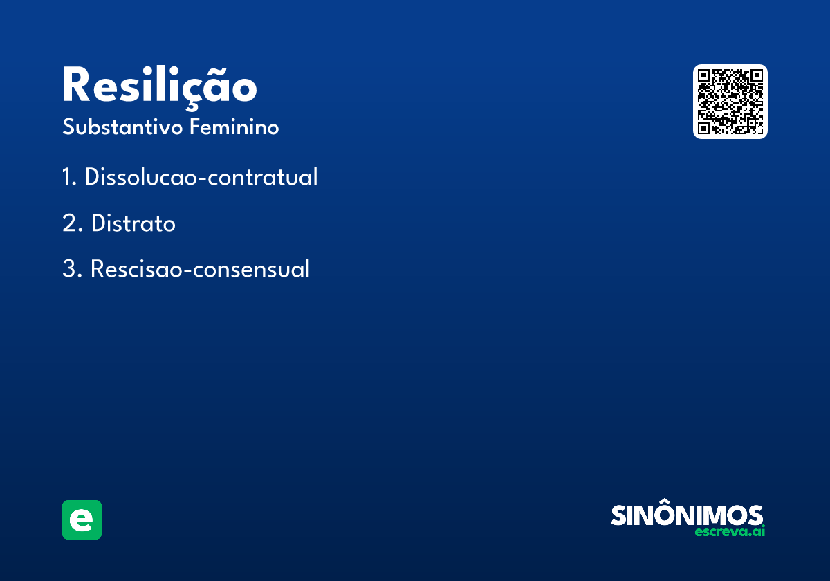 resilição
