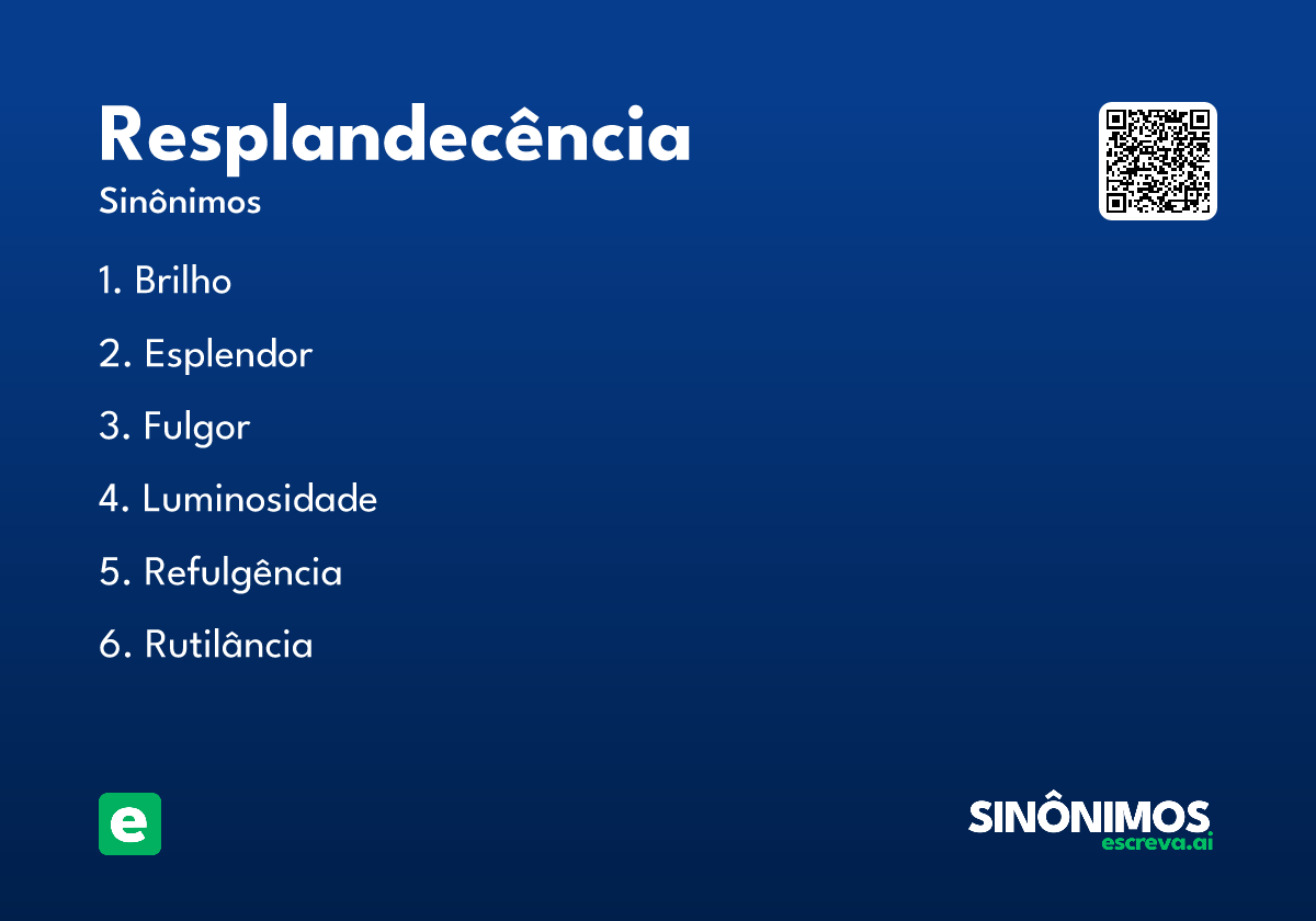resplandecência