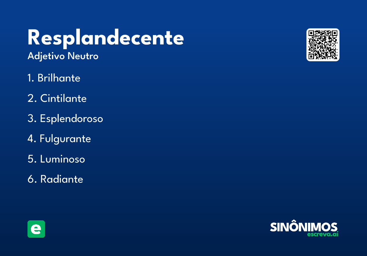 resplandecente