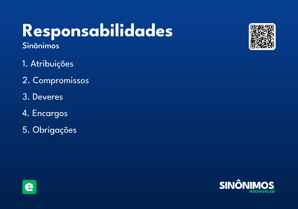 responsabilidades