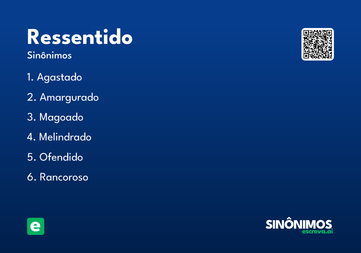 ressentido