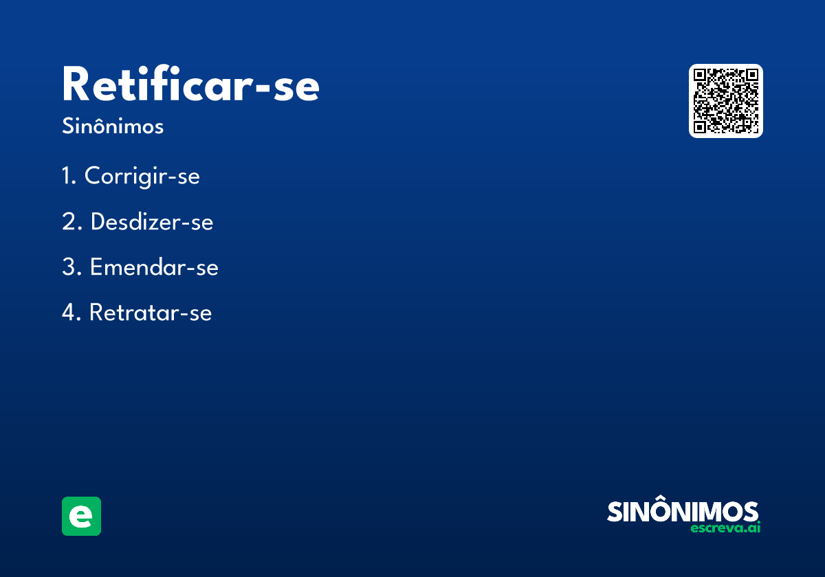 retificar-se