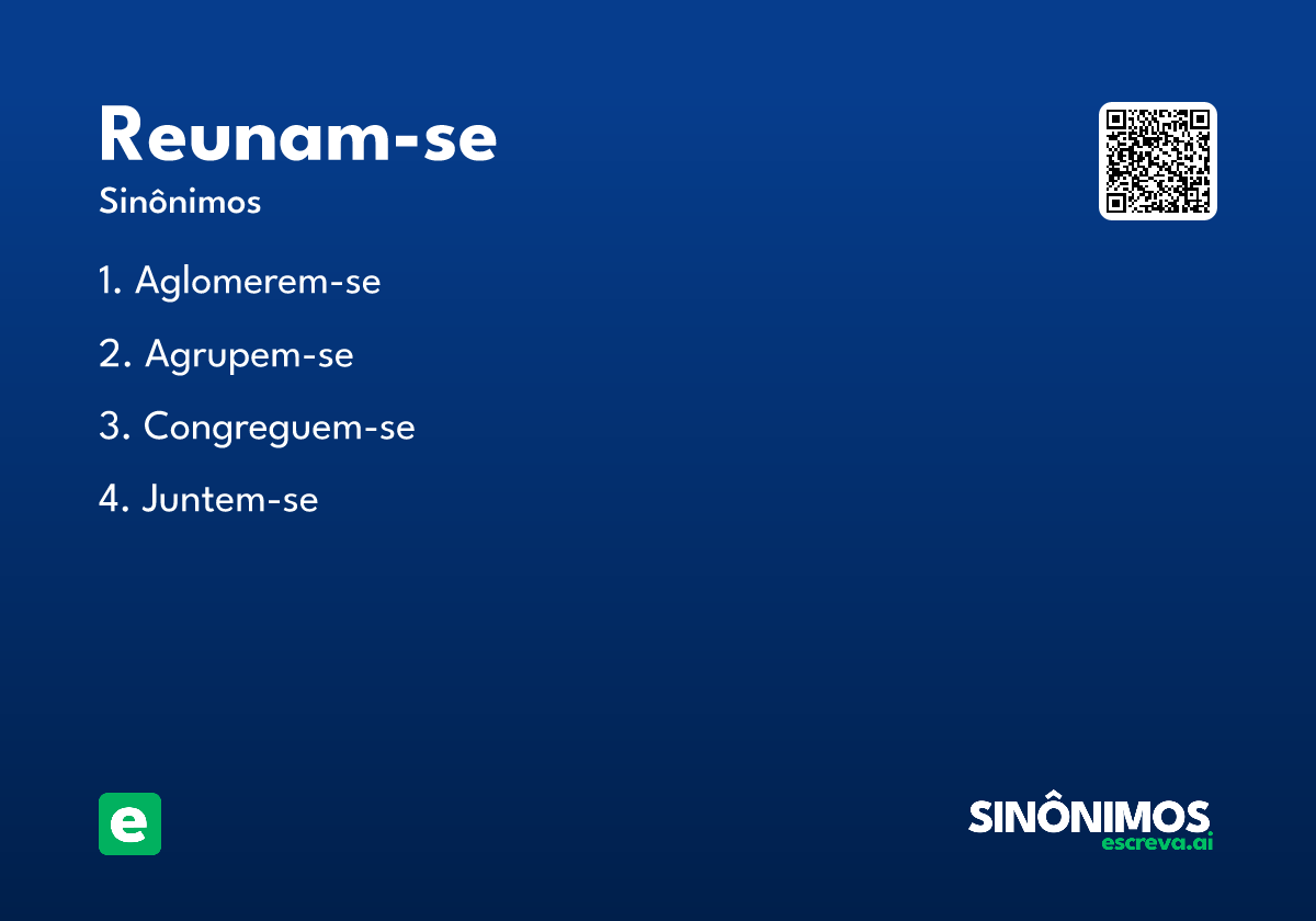 reunam-se
