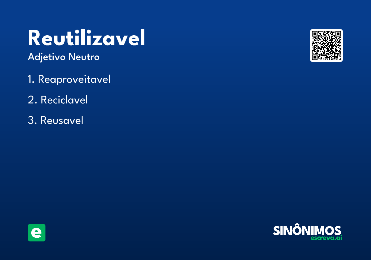 reutilizavel