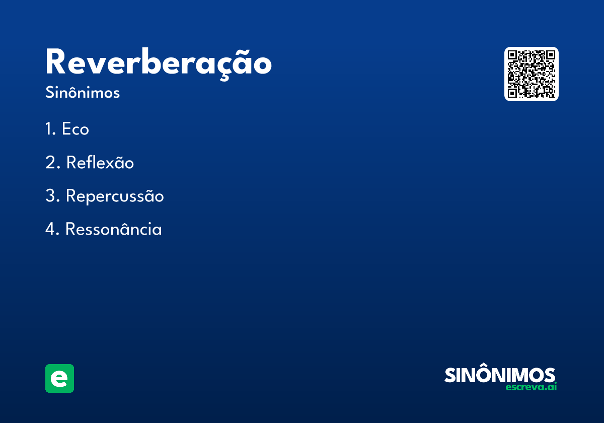 reverberação