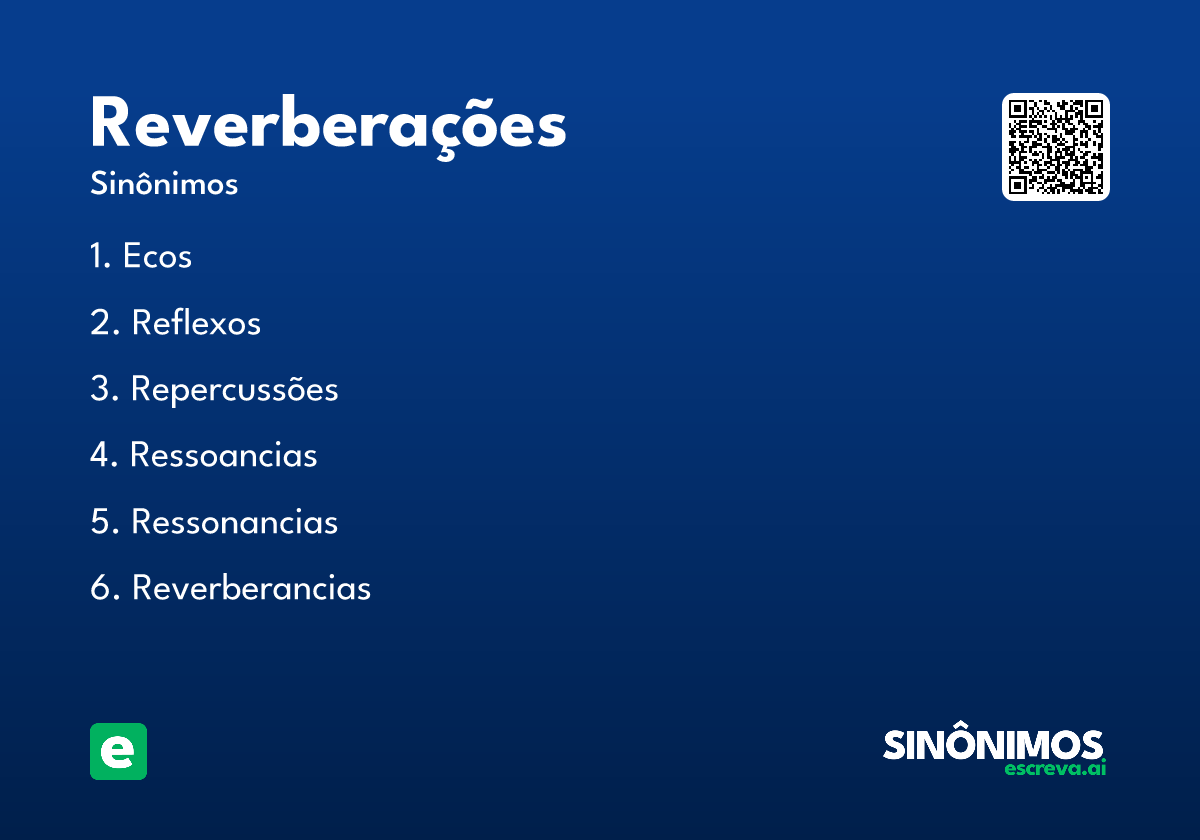 reverberações