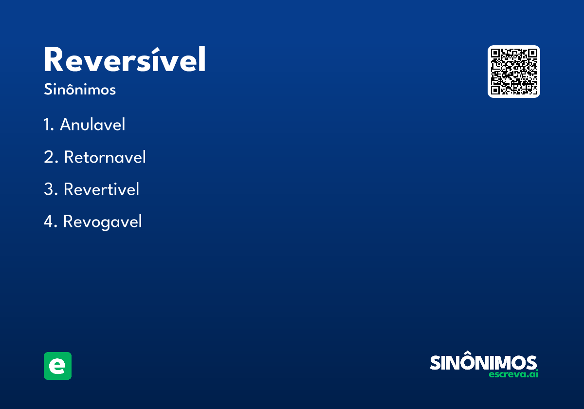 reversível