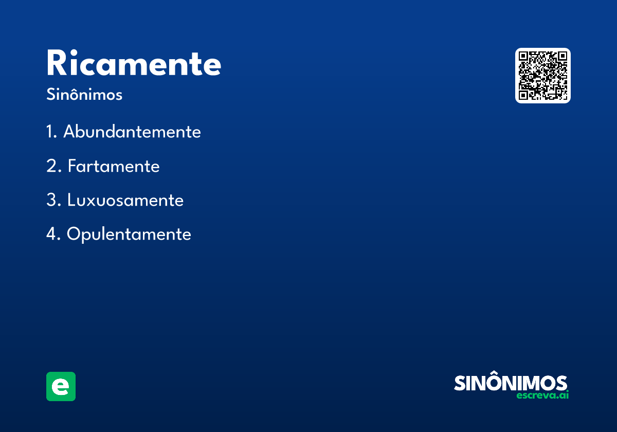 ricamente