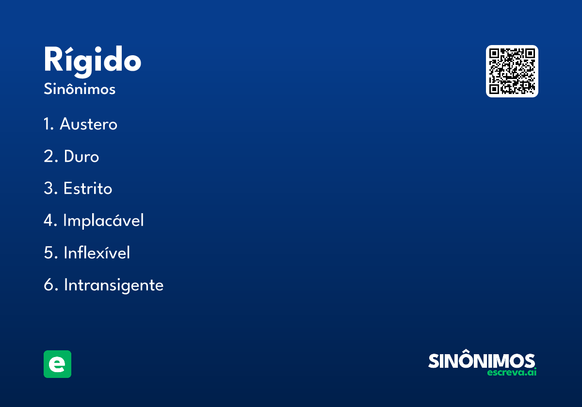 rígido