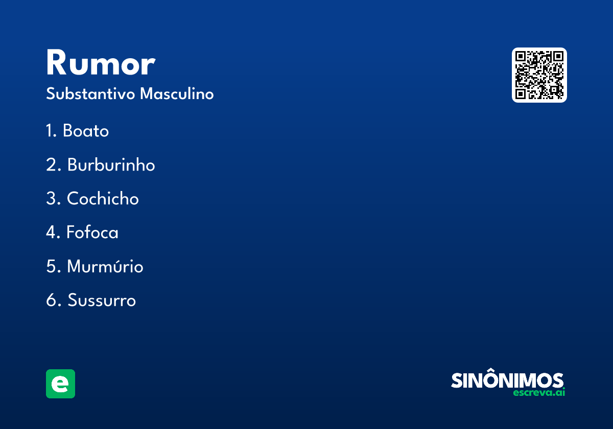 rumor