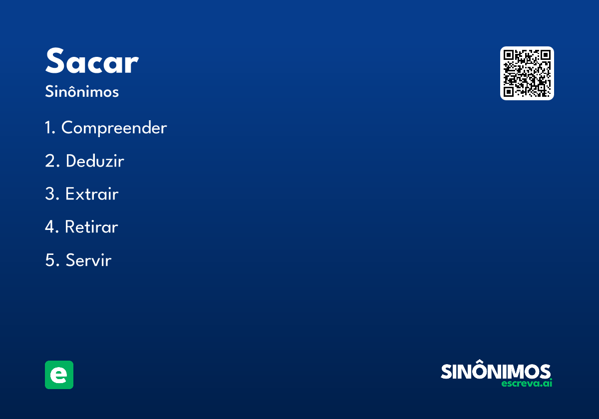 sacar