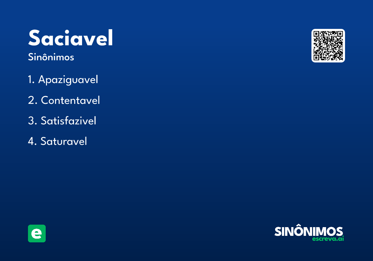 saciavel