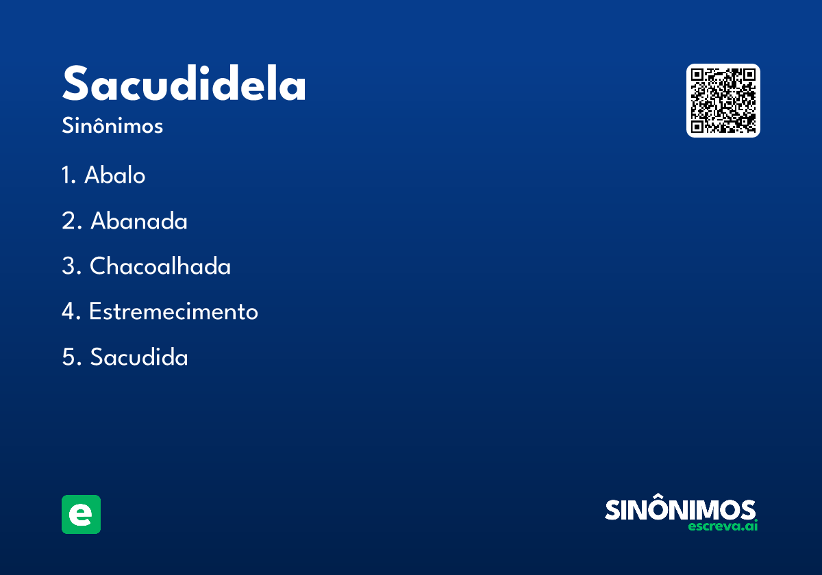 sacudidela