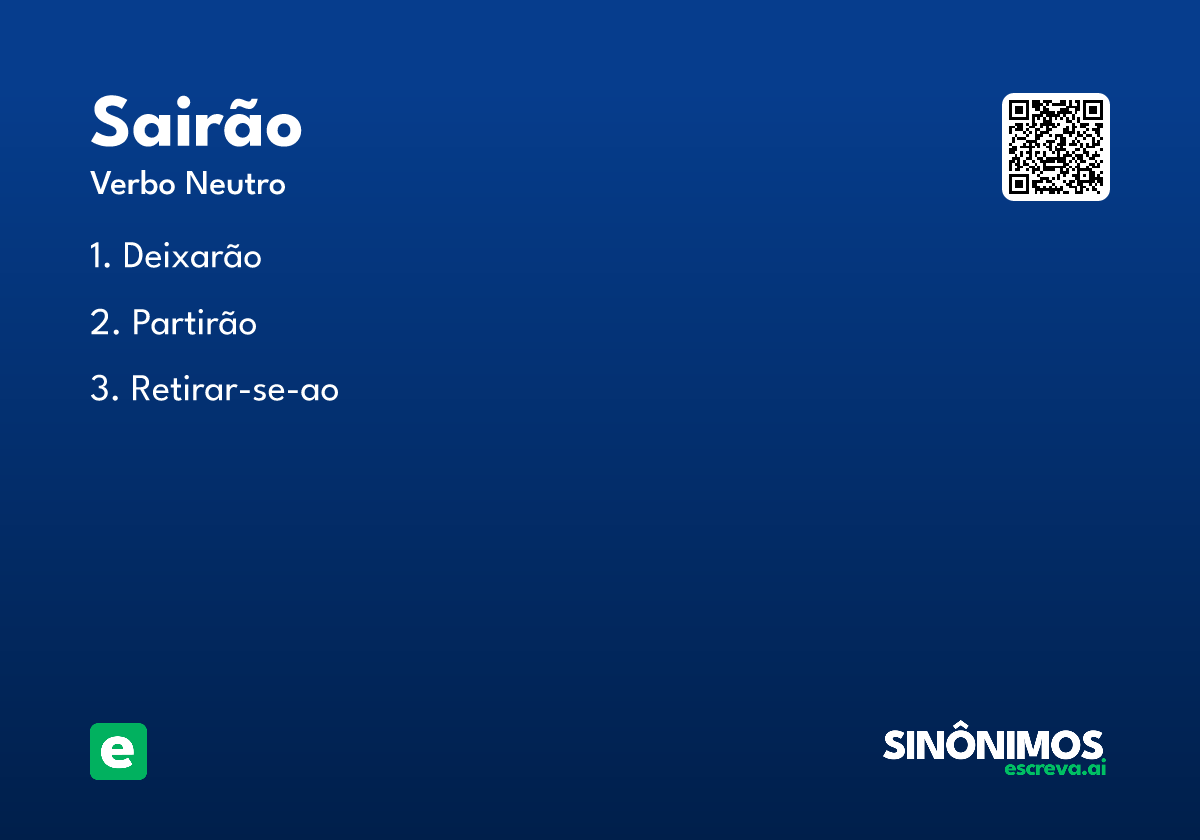 sairão