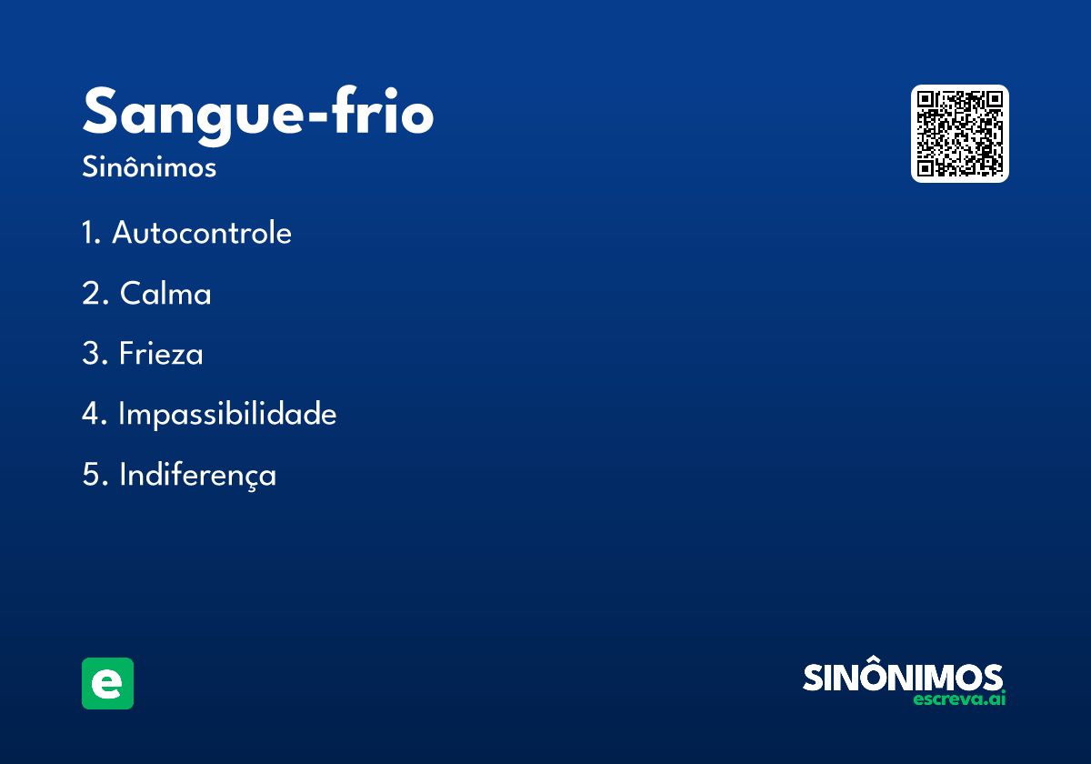 sangue-frio