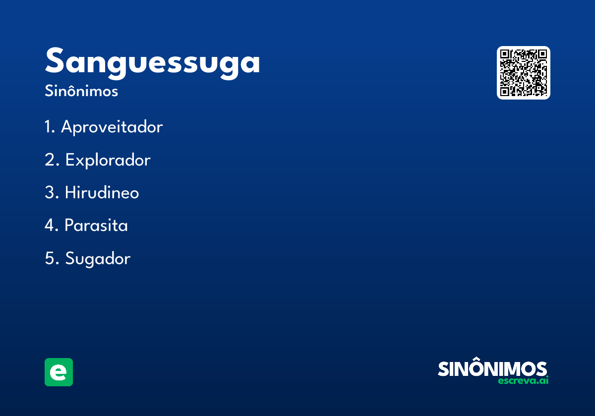 sanguessuga