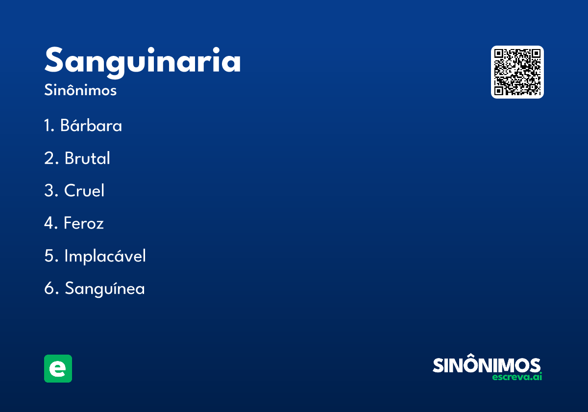 sanguinaria
