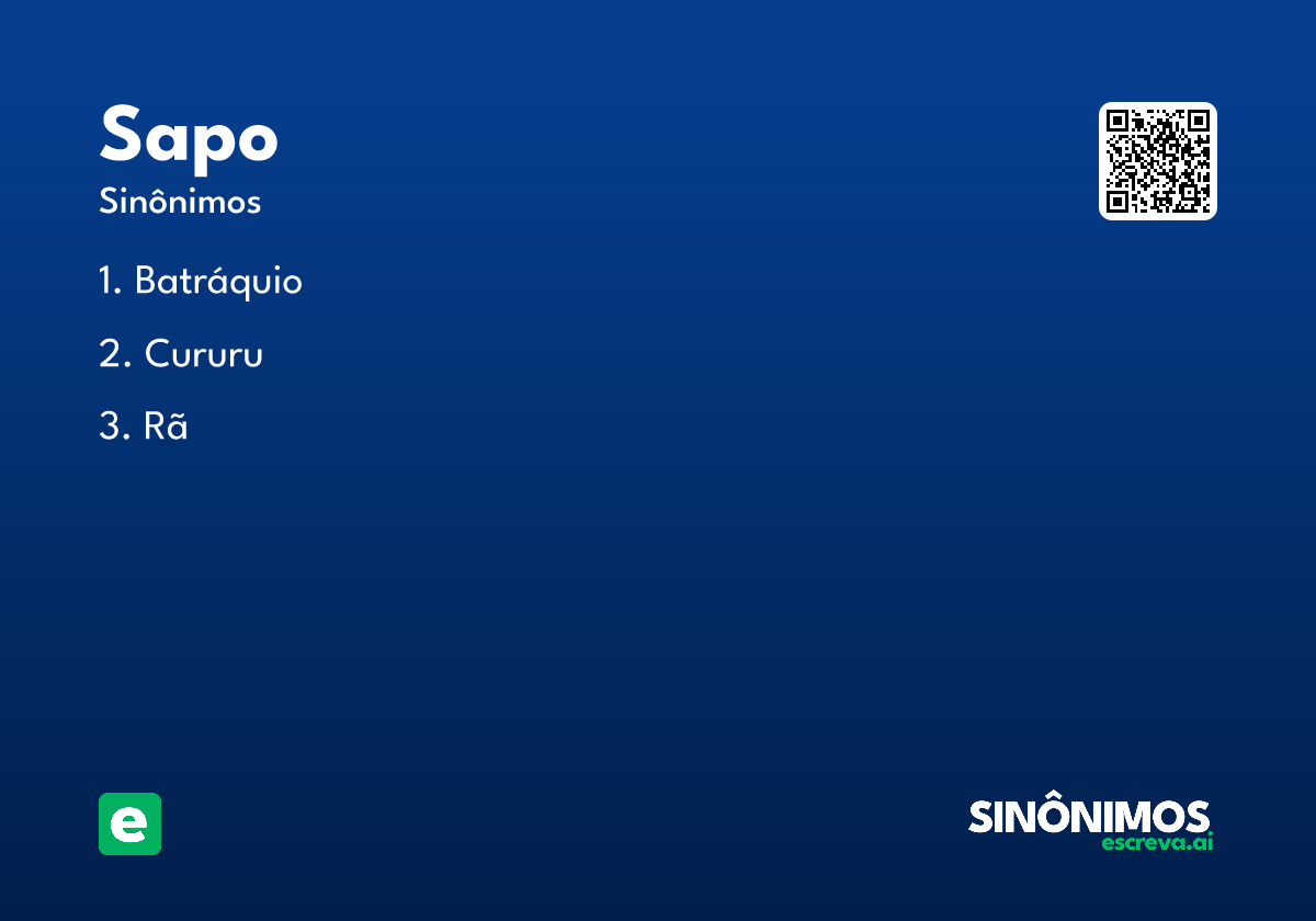 sapo