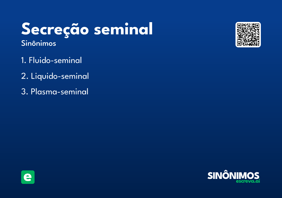secreção seminal
