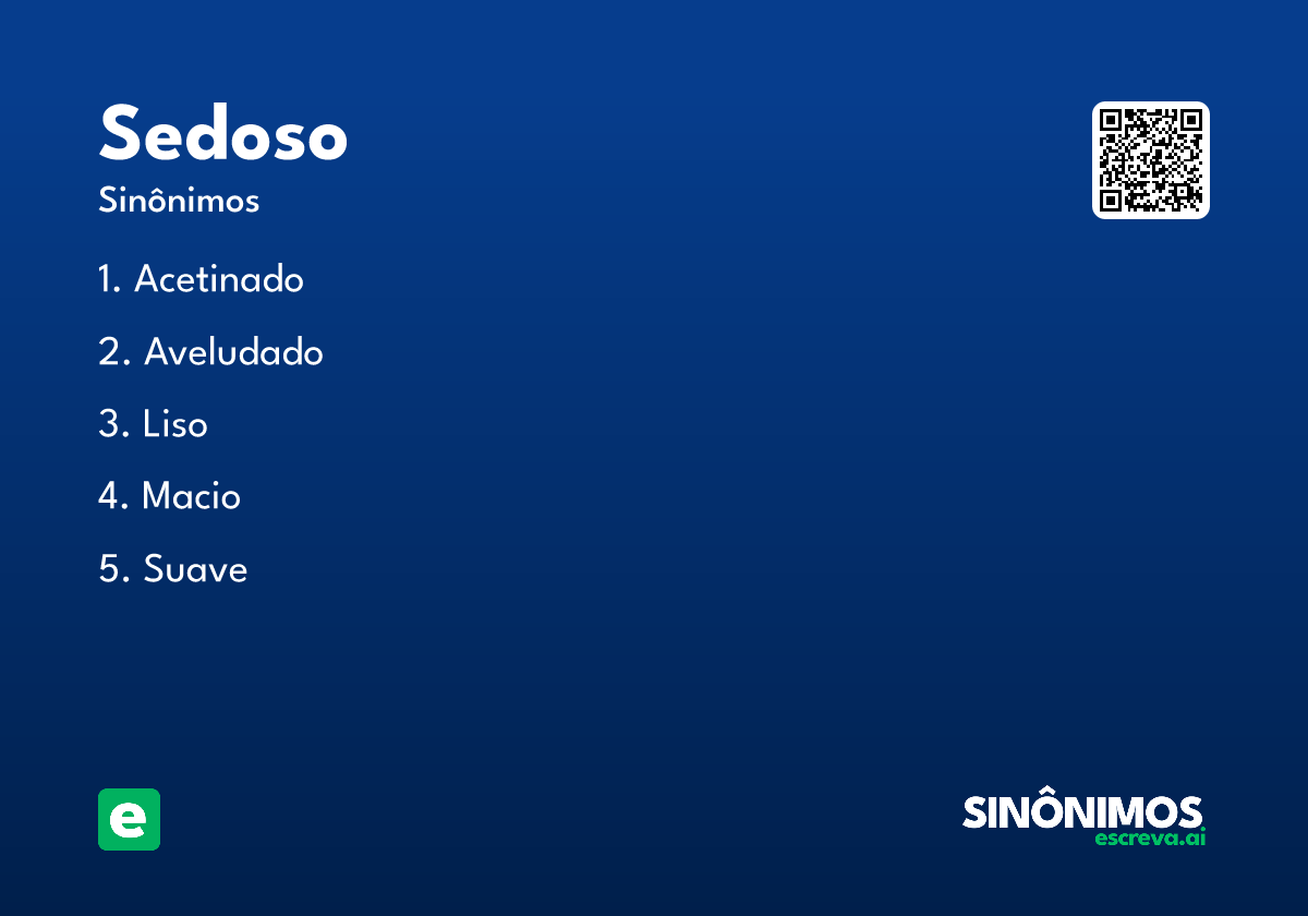 sedoso