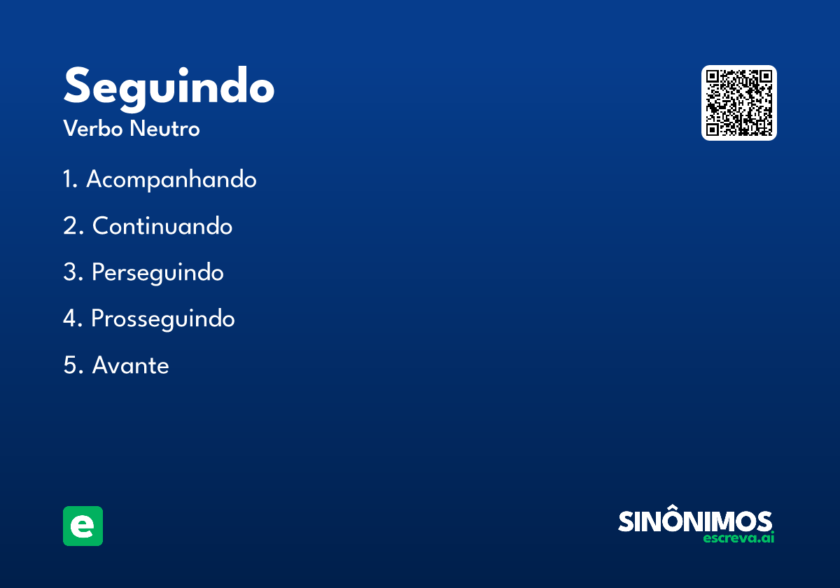 seguindo