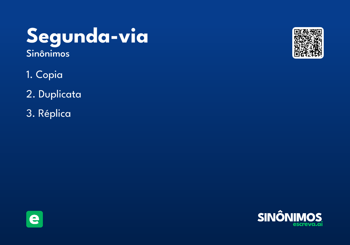 segunda-via