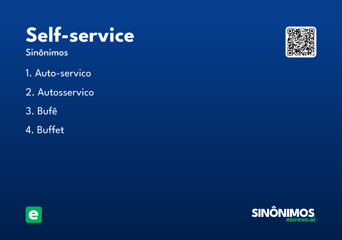 self-service