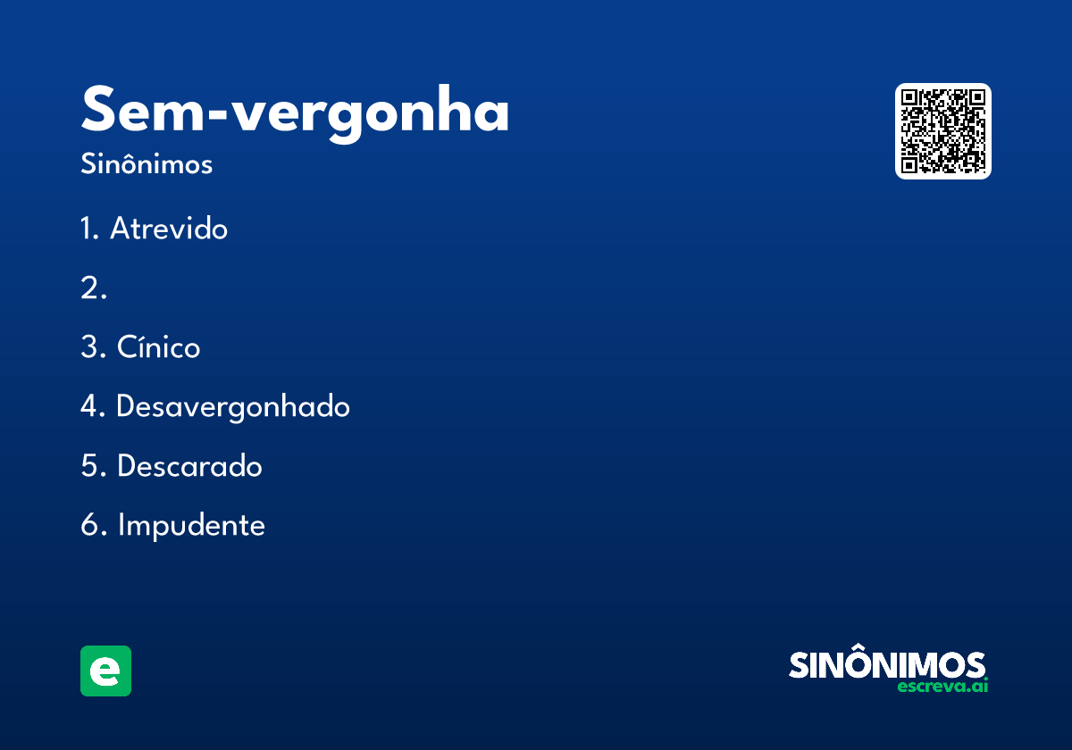 sem-vergonha