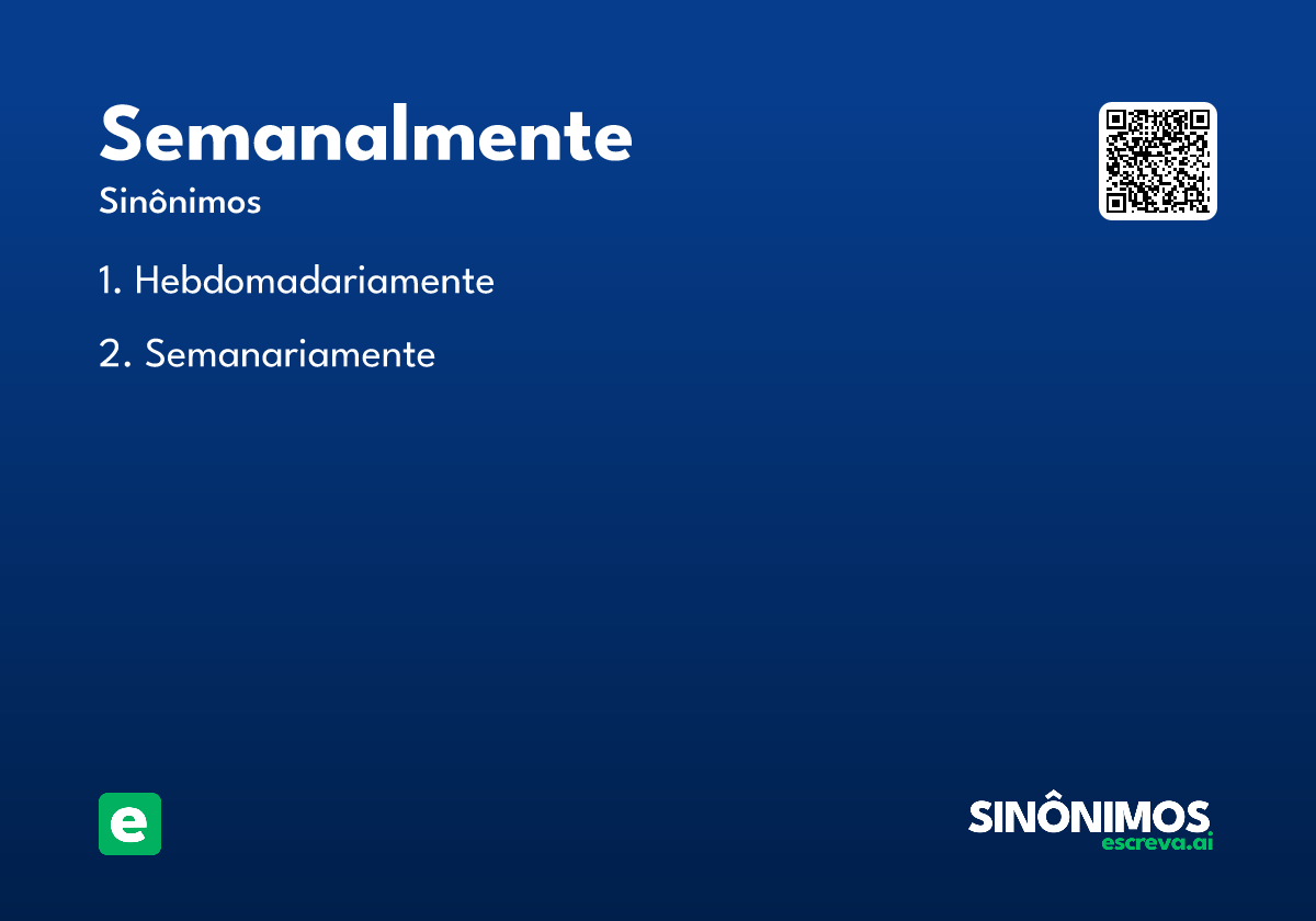 semanalmente