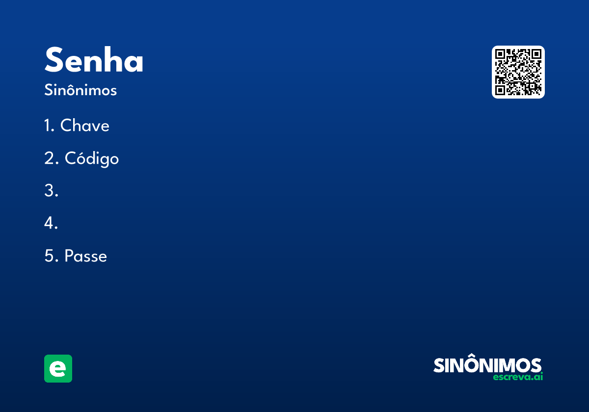 senha