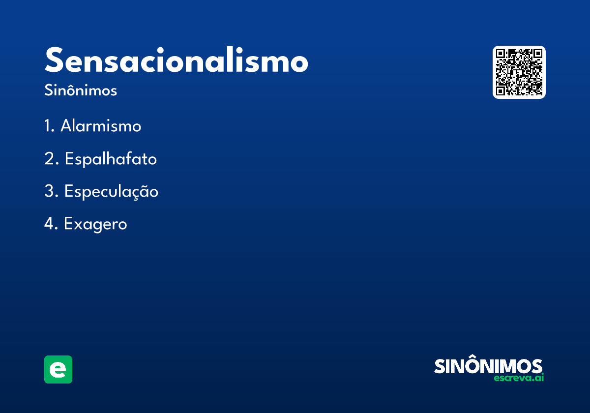 sensacionalismo