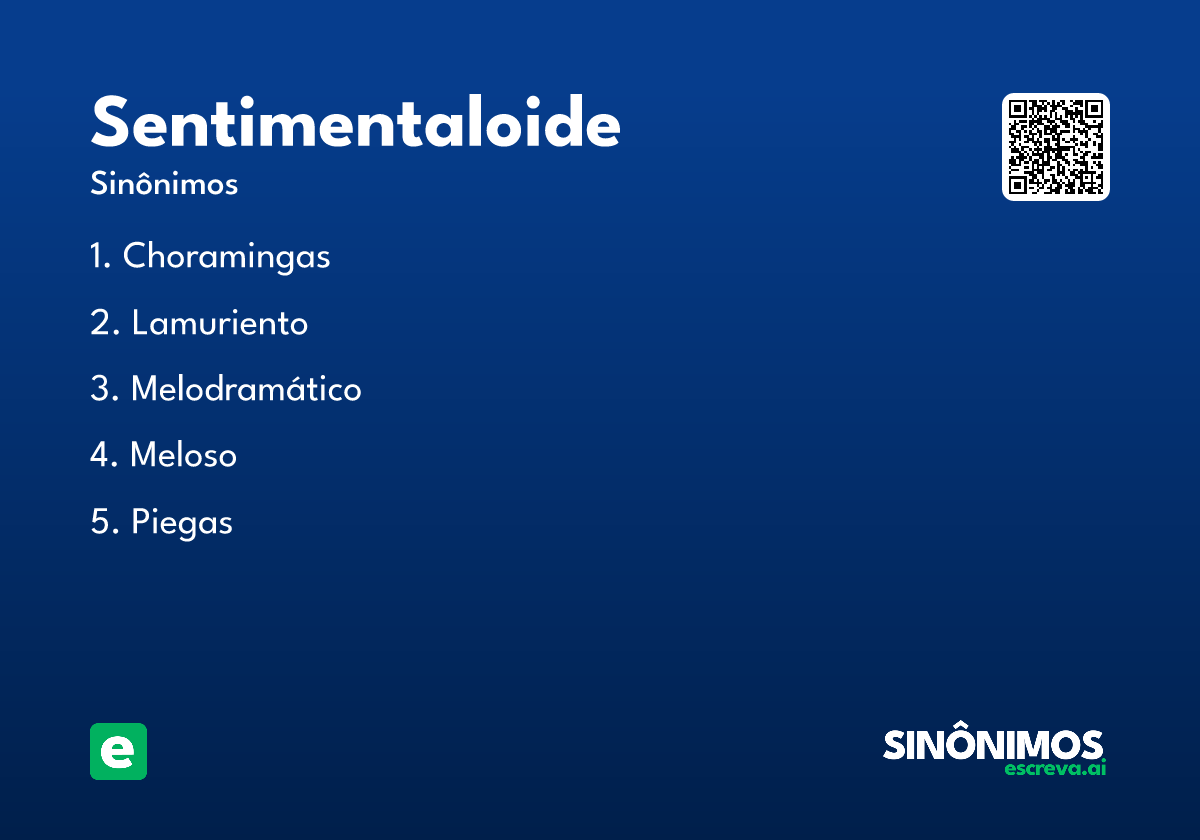 sentimentaloide