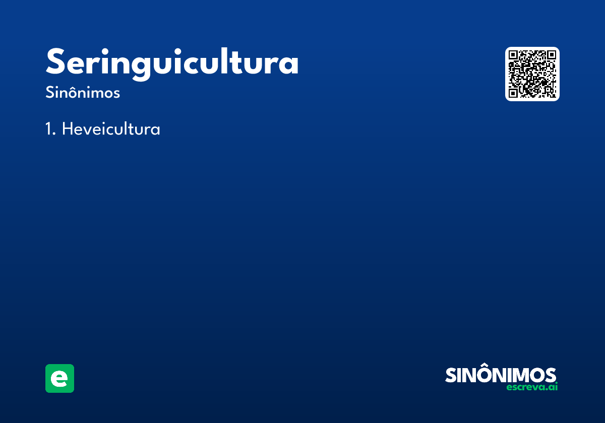 seringuicultura