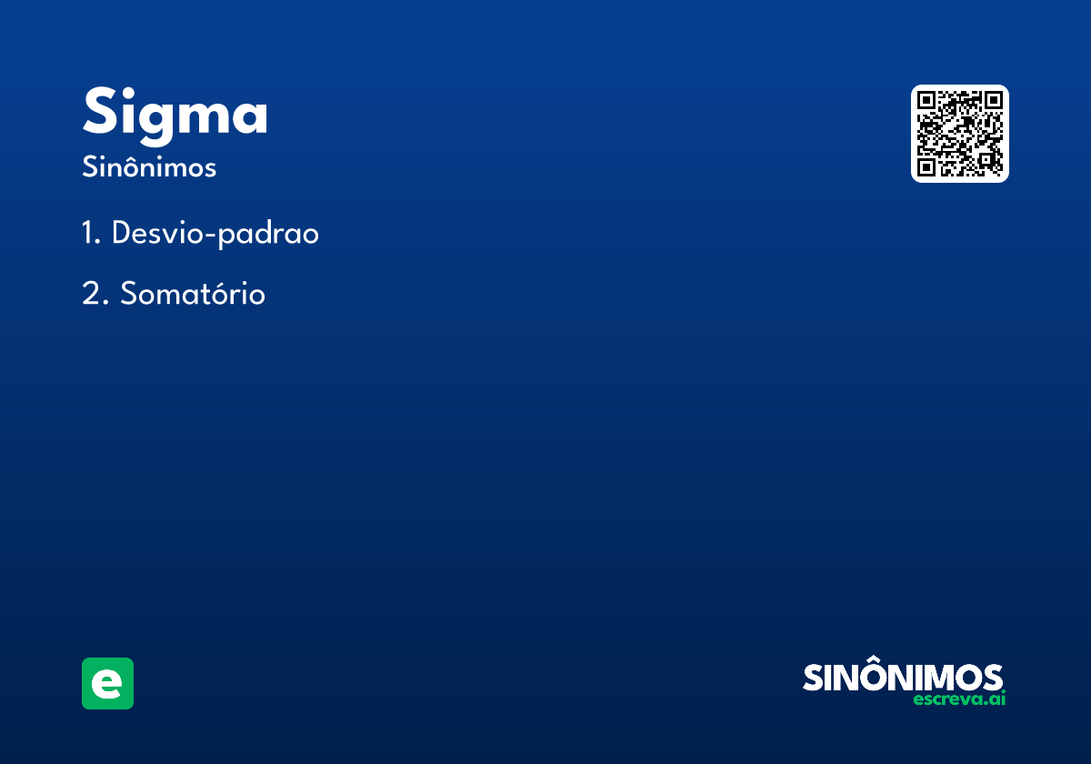 sigma