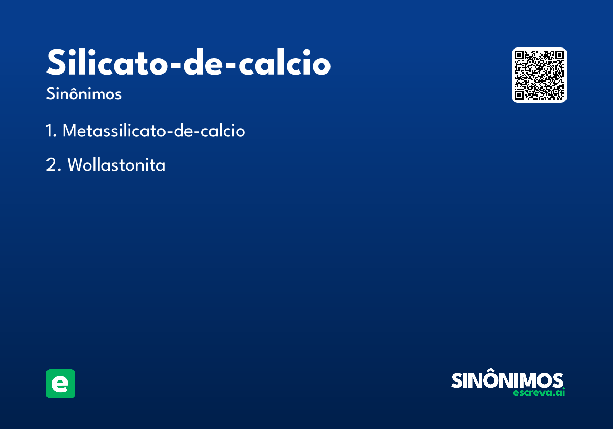 silicato-de-calcio
