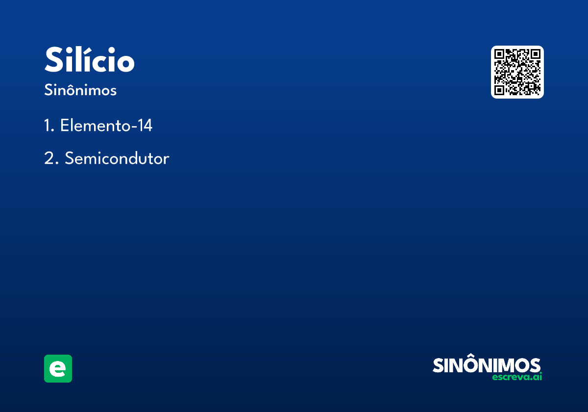 silício