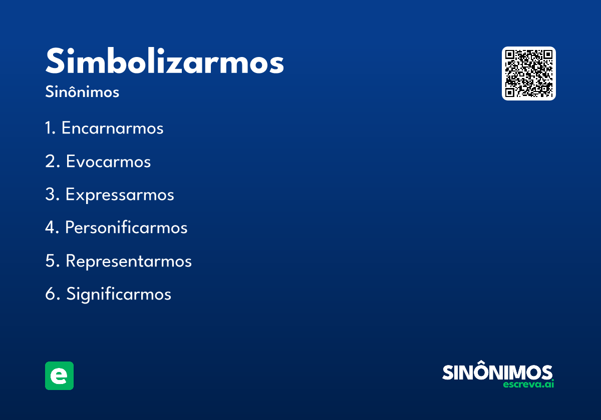 simbolizarmos