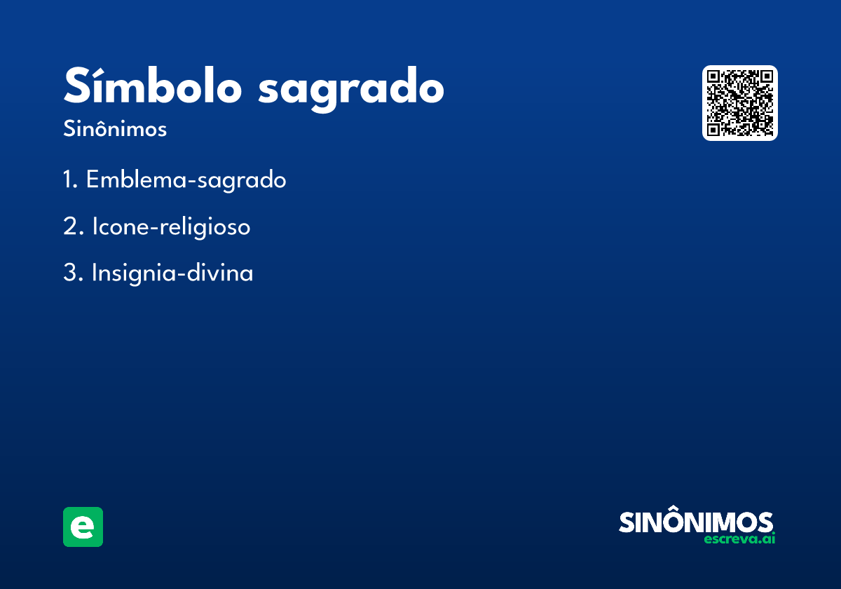 símbolo sagrado