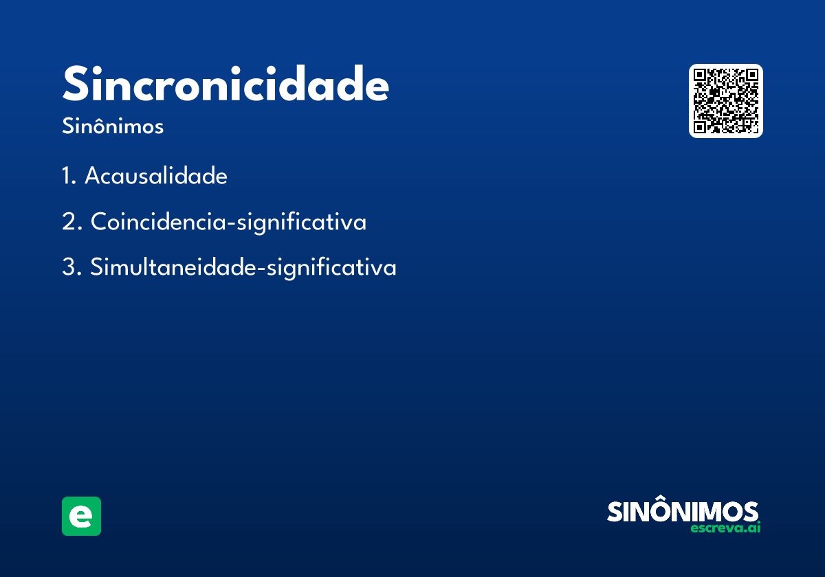 sincronicidade