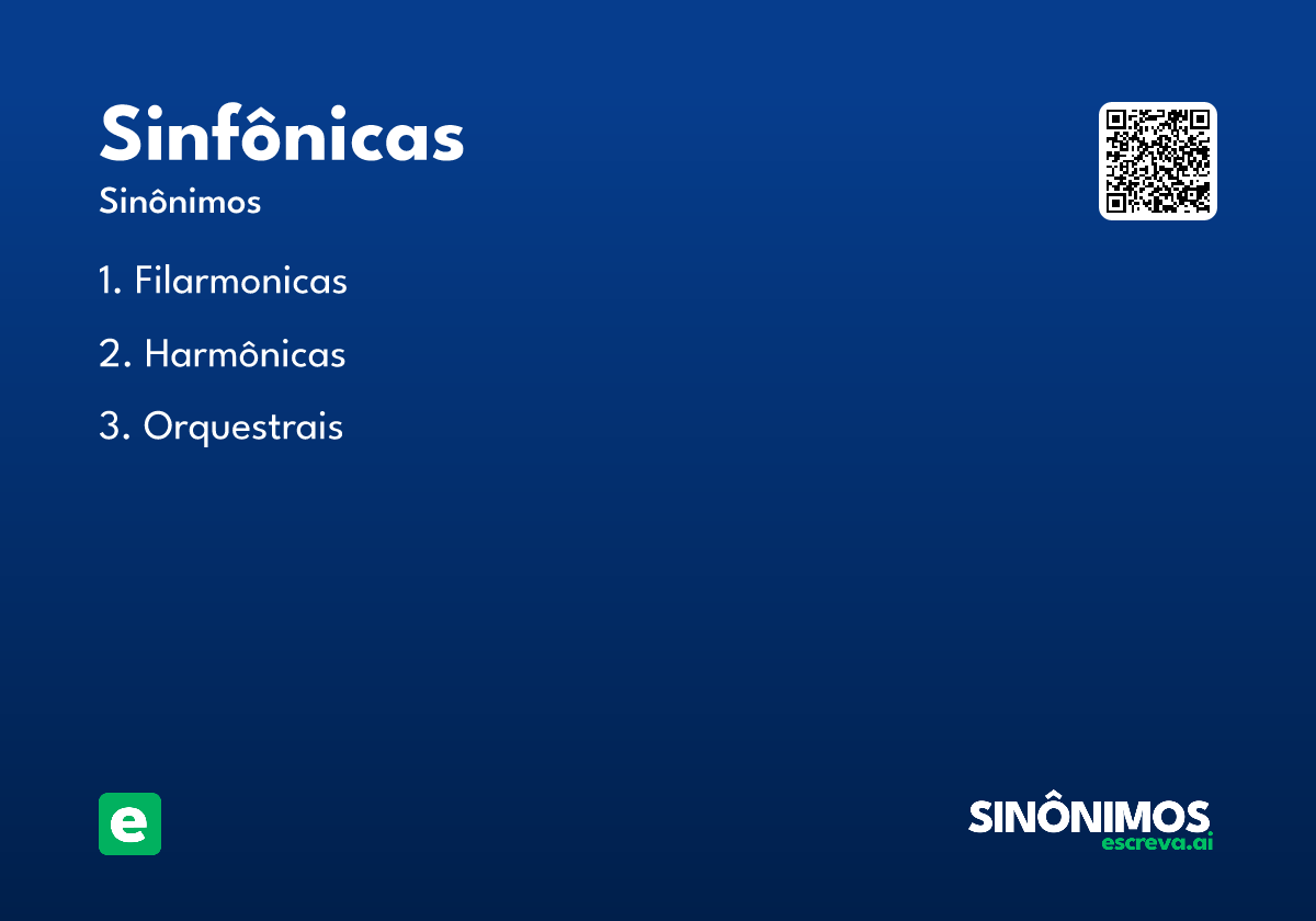 sinfônicas
