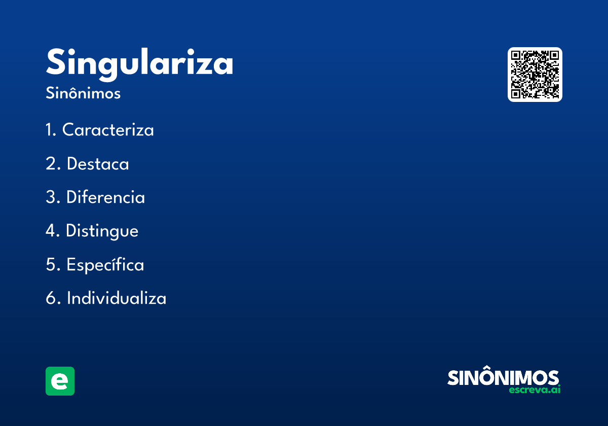 singulariza