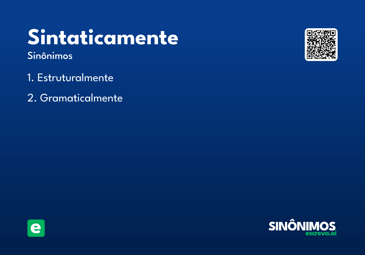 sintaticamente