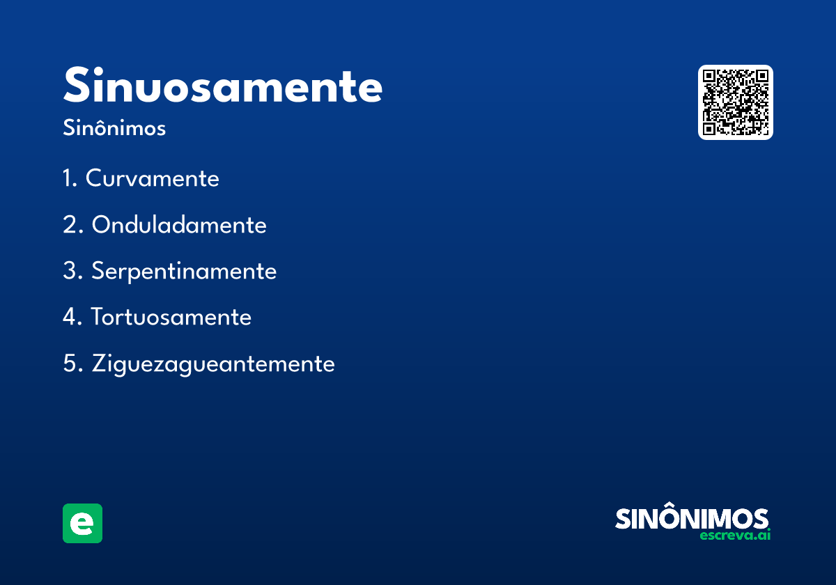 sinuosamente